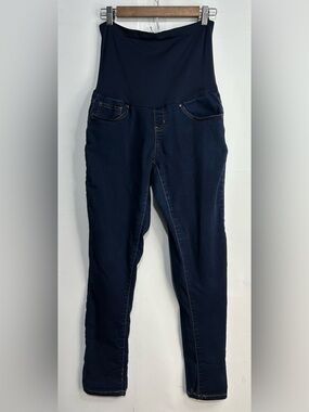 Bella Vida Dark Wash Skinny Jeans Maternity Medium